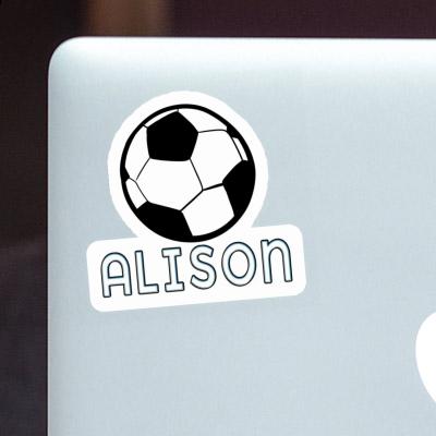 Ballon de foot Autocollant Alison Gift package Image