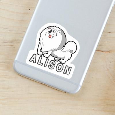 Sticker Alison German Spitz Image