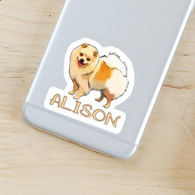 Alison Autocollant Spitz allemand Gift package Image