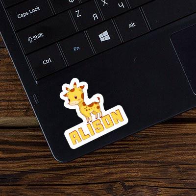 Alison Sticker Giraffe Gift package Image