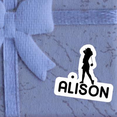 Golfeuse Autocollant Alison Gift package Image