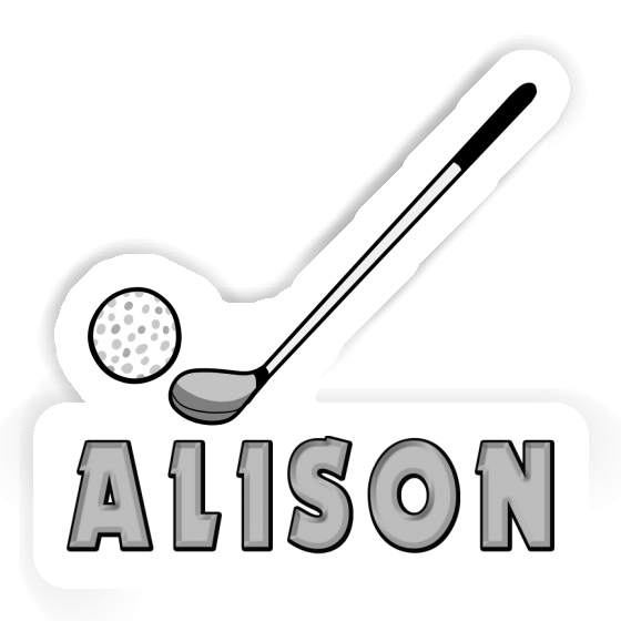 Alison Sticker Golf Club Image