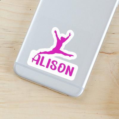 Alison Autocollant Gymnaste Gift package Image