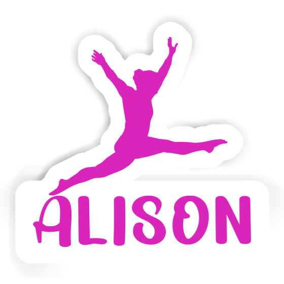 Alison Autocollant Gymnaste Gift package Image