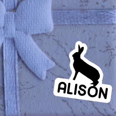 Hase Sticker Alison Notebook Image