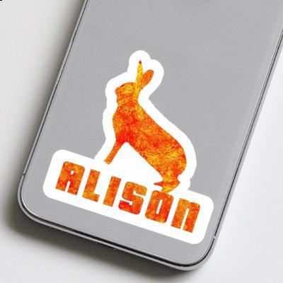 Aufkleber Alison Hase Gift package Image