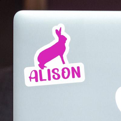 Autocollant Lapin Alison Image