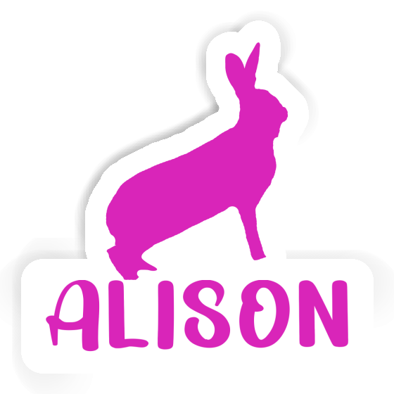 Aufkleber Alison Hase Gift package Image