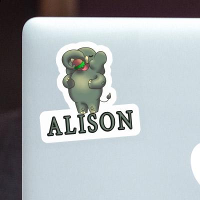 Sticker Alison Elefant Image