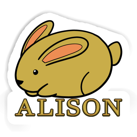 Alison Sticker Hare Gift package Image