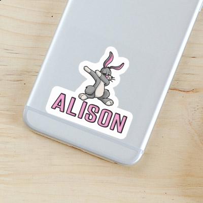 Sticker Hase Alison Gift package Image