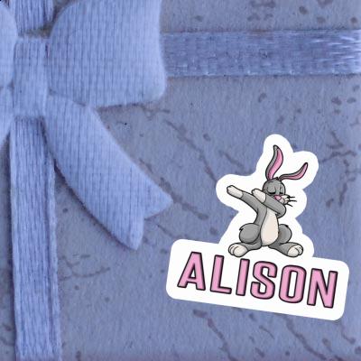 Autocollant Lapin Alison Image