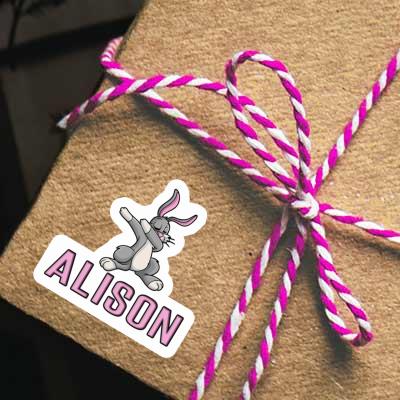 Sticker Dabbing Rabbit Alison Gift package Image