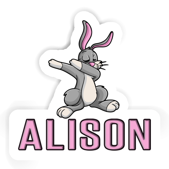 Sticker Dabbing Rabbit Alison Gift package Image