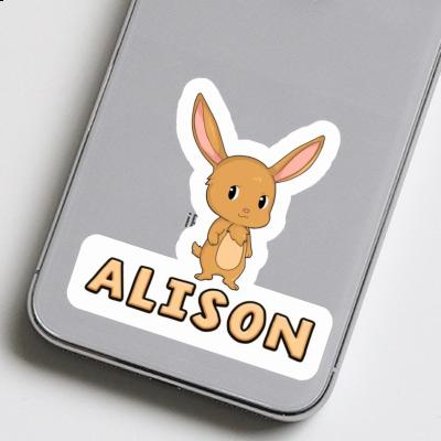 Hare Sticker Alison Gift package Image