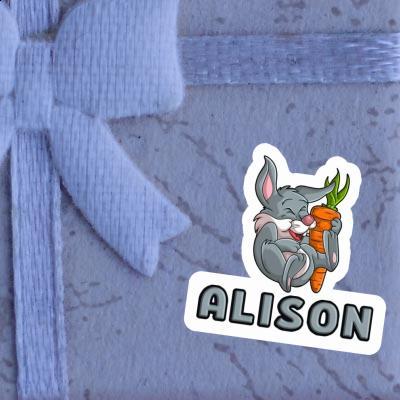 Aufkleber Alison Osterhase Gift package Image