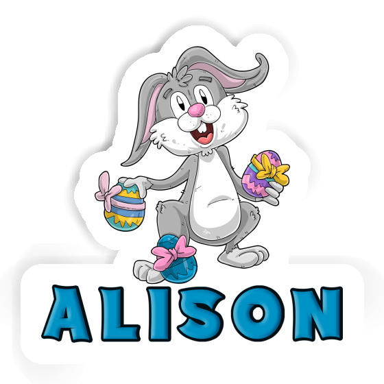 Aufkleber Osterhase Alison Notebook Image