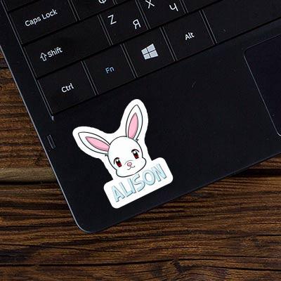 Rabbit Sticker Alison Image