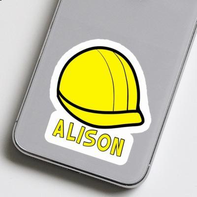 Sticker Helmet Alison Notebook Image