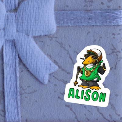 Alison Aufkleber Hip-Hop-Pinguin Gift package Image