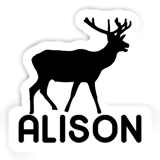 Sticker Alison Deer Notebook Image