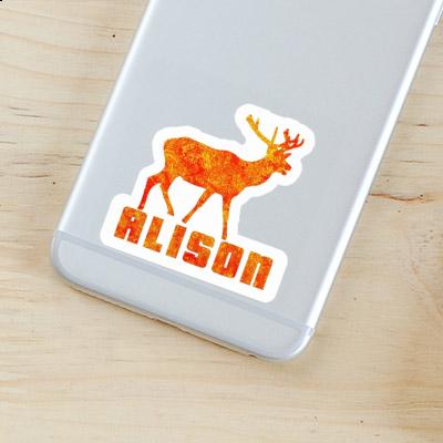 Sticker Deer Alison Gift package Image