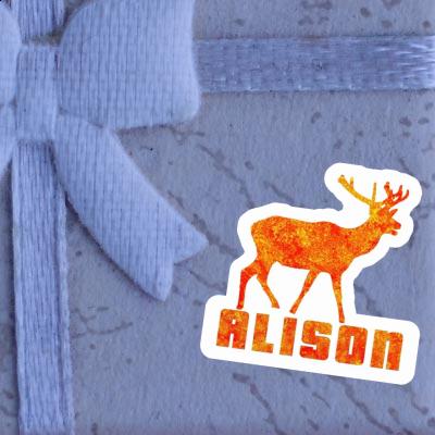 Sticker Deer Alison Laptop Image