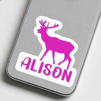 Sticker Deer Alison Gift package Image