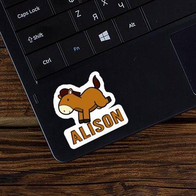 Sticker Alison Horse Image