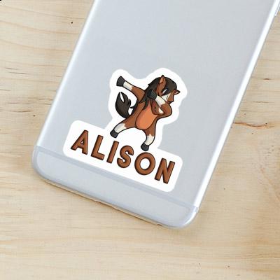 Cheval Autocollant Alison Notebook Image