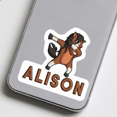 Sticker Alison Pferd Image