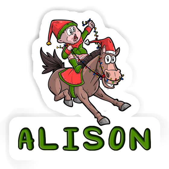 Alison Sticker Pferd Image