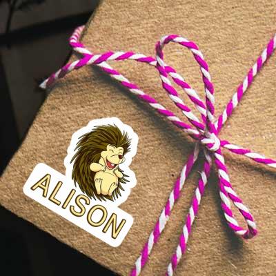 Aufkleber Alison Igel Gift package Image