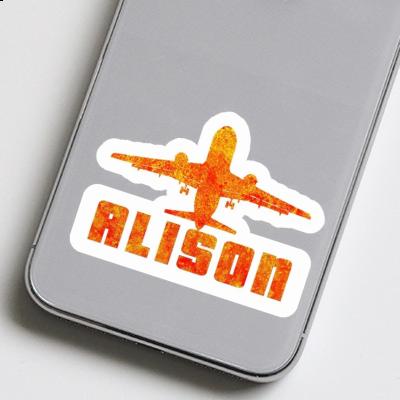 Sticker Jumbo-Jet Alison Image