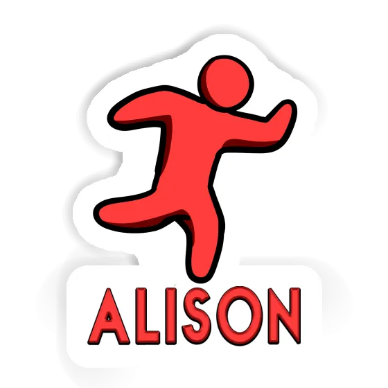 Sticker Alison Jogger Notebook Image