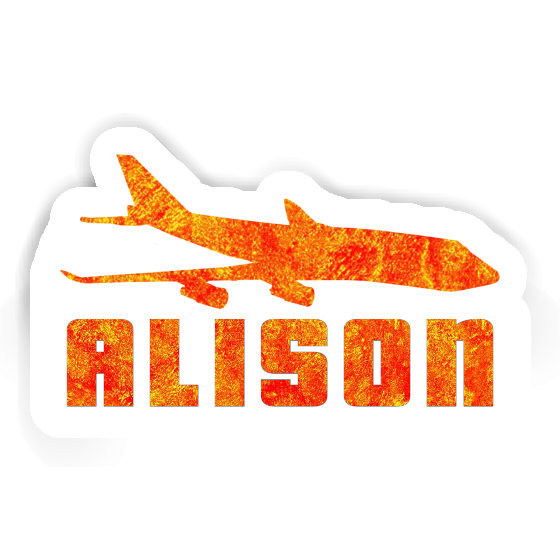 Aufkleber Alison Jumbo-Jet Gift package Image