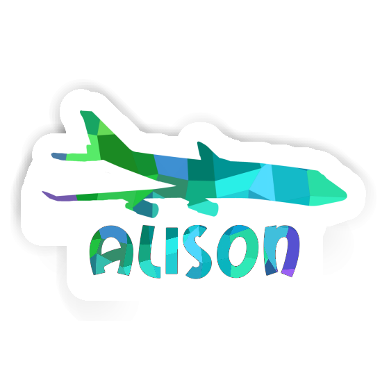 Aufkleber Alison Jumbo-Jet Gift package Image