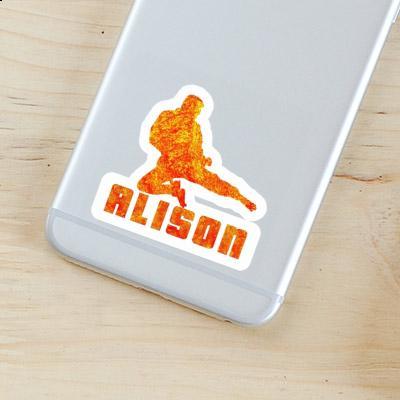 Karateka Sticker Alison Image