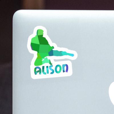 Alison Sticker Karateka Gift package Image