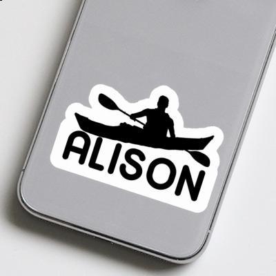 Sticker Alison Kayaker Image