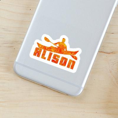 Alison Sticker Kayaker Gift package Image