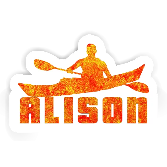 Alison Sticker Kayaker Gift package Image