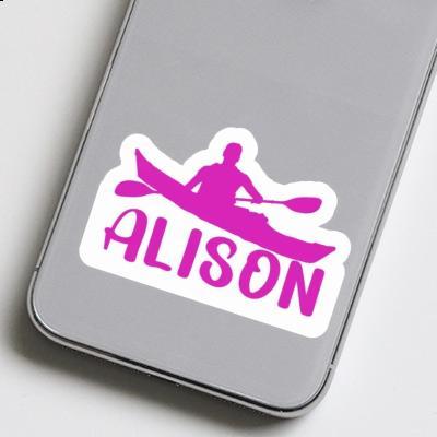 Alison Sticker Kayaker Gift package Image