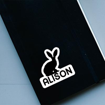 Alison Sticker Rabbit Image