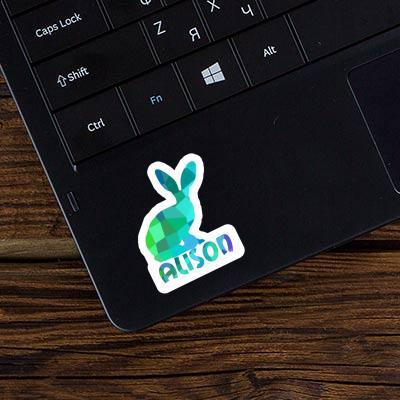 Sticker Hase Alison Image