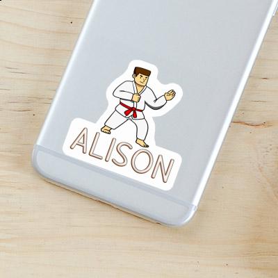 Alison Sticker Karateka Laptop Image