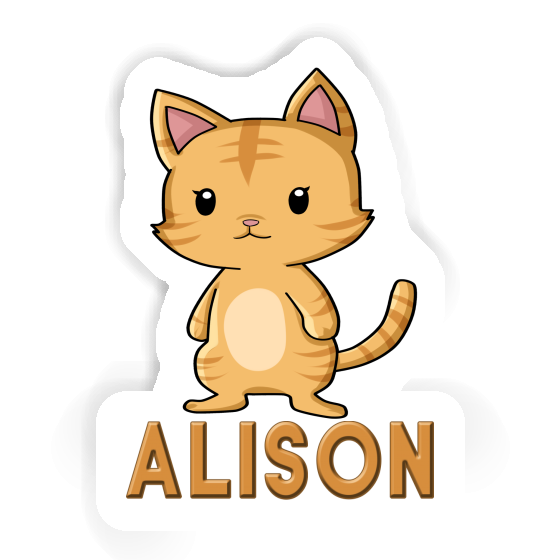 Kitten Sticker Alison Gift package Image