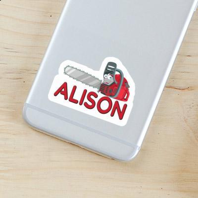 Sticker Alison Chainsaw Image