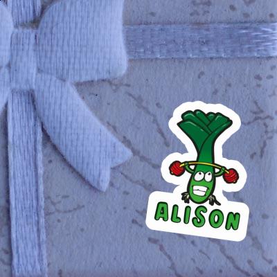 Alison Sticker Weightlifter Gift package Image