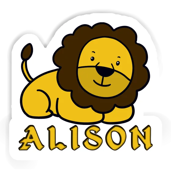 Alison Sticker Lion Gift package Image